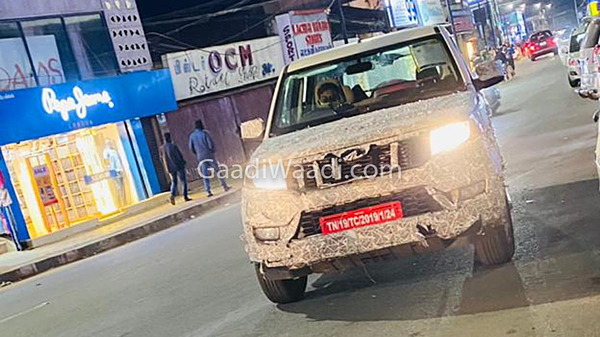 Mahindra TUV300 Plus Facelift Continues Testing Interiors Leaked