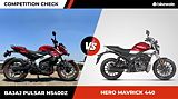 Bajaj Pulsar NS400Z vs Hero Mavrick 440- Competition check