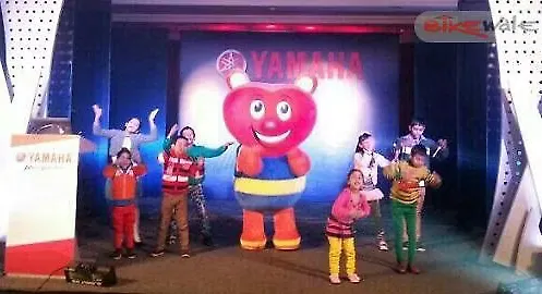 Yamaha unveils a mascot, launches safety program for children Yamaha unveils a mascot, launches safety program for children