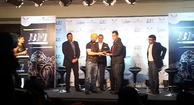 MS Dhoni inaugurates Bike Festival of India MS Dhoni inaugurates Bike Festival of India