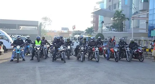 Official ride to IBW flagged off from Vashi Official ride to IBW flagged off from Vashi