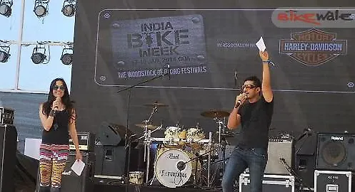 Today’s schedule at the India Bike Week Today’s schedule at the India Bike Week