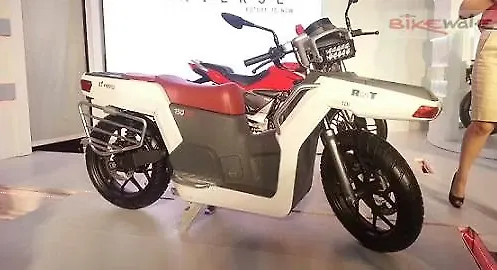 Hero unveils diesel-engined RNT motorcycle Hero unveils diesel-engined RNT motorcycle