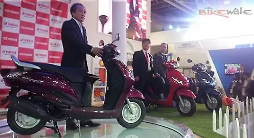 2014 Auto Expo: Yamaha Alpha launched for Rs 49,518 2014 Auto Expo: Yamaha Alpha launched for Rs 49,518