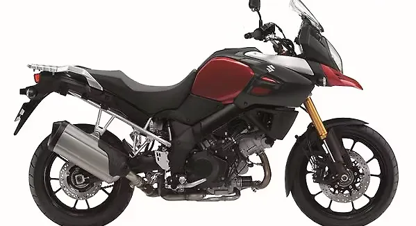 Suzuki displays V Strom 1000 among other products at 2014 Auto Expo Suzuki displays V Strom 1000 among other products at 2014 Auto Expo