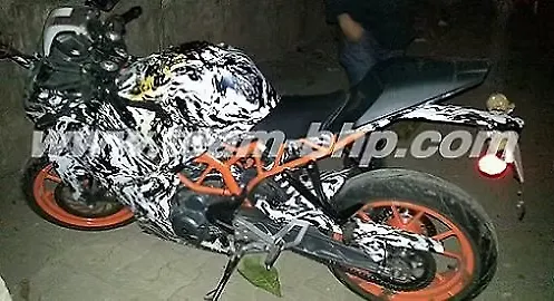 KTM RC 390 spied in Pune KTM RC 390 spied in Pune