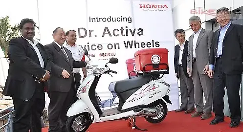 Honda launches ‘Service on Wheels’ Honda launches ‘Service on Wheels’