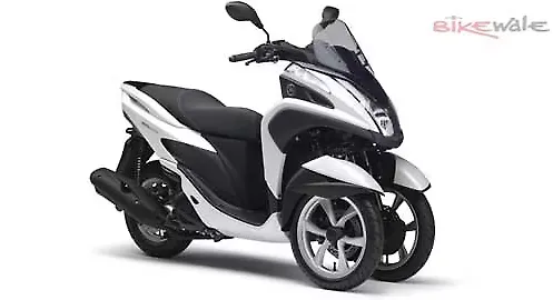 Yamaha unveils the Tricity three-wheeled scooter Yamaha unveils the Tricity three-wheeled scooter