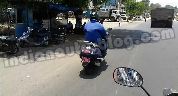 Upcoming new TVS automatic scooter spied again Upcoming new TVS automatic scooter spied again