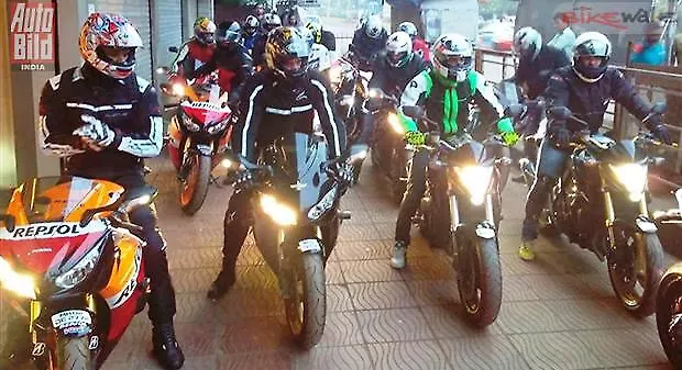 Honda India flags off Super bike customer ride from Mumbai to Nashik Honda India flags off Super bike customer ride from Mumbai to Nashik