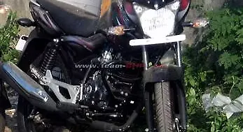 Bajaj Discover 100 M spied at a dealership Bajaj Discover 100 M spied at a dealership
