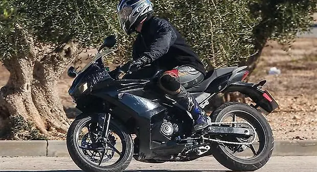 Triumph's upcoming 250cc fully-faired motorcycle spied testing Triumph's upcoming 250cc fully-faired motorcycle spied testing