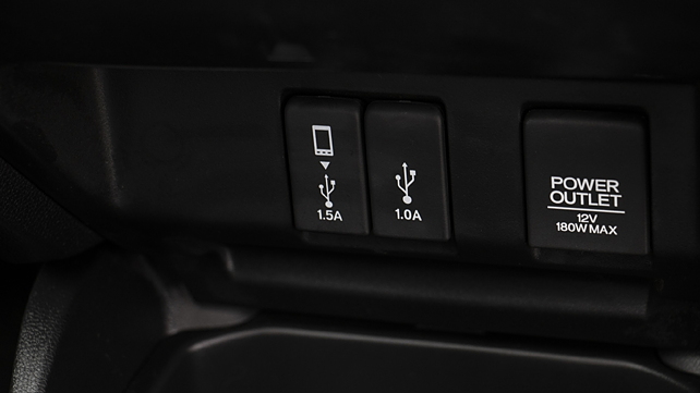 USB-порт Honda Jazz / AUX / розетка / беспроводная зарядка