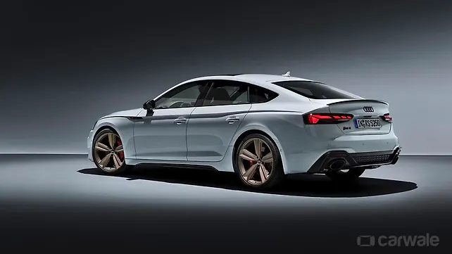 Audi RS5 rear left three quarters Audi RS5 rear left three quarters