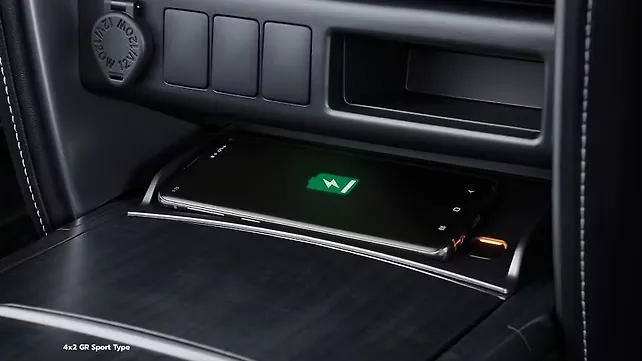 USB port / AUX / Power outlet / Wireless charging USB port / AUX / Power outlet / Wireless charging