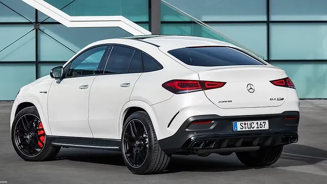 Mercedes-Benz GLE Three quarters rear right Mercedes-Benz GLE Three quarters rear right