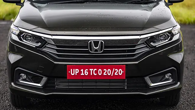 Honda Amaze Front View Honda Amaze Front View