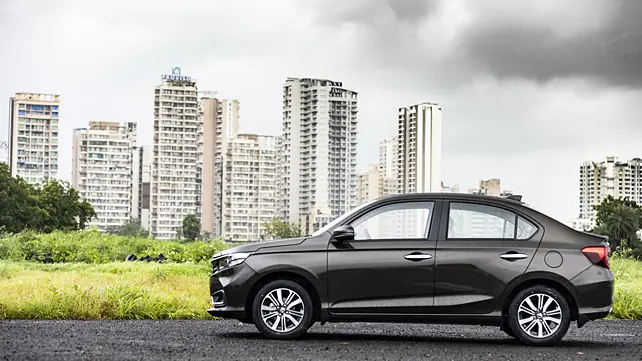 Honda Amaze Left Side View Honda Amaze Left Side View