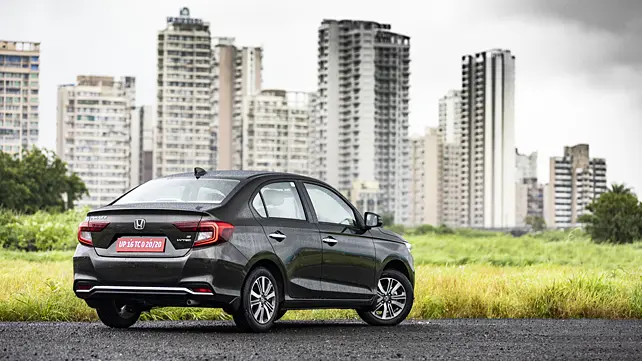 Honda Amaze Right Rear Three Quarter Honda Amaze Right Rear Three Quarter