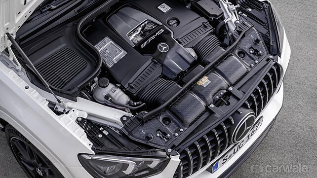 Mercedes-Benz GLE Engine Shot