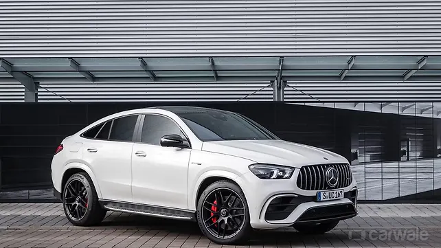 The left front three quarters of the Mercedes-Benz GLE The left front three quarters of the Mercedes-Benz GLE