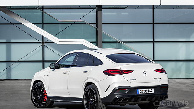The left rear three quarters of the Mercedes-Benz GLE