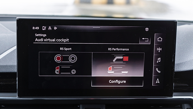 Информационно-развлекательная система Audi RS5
