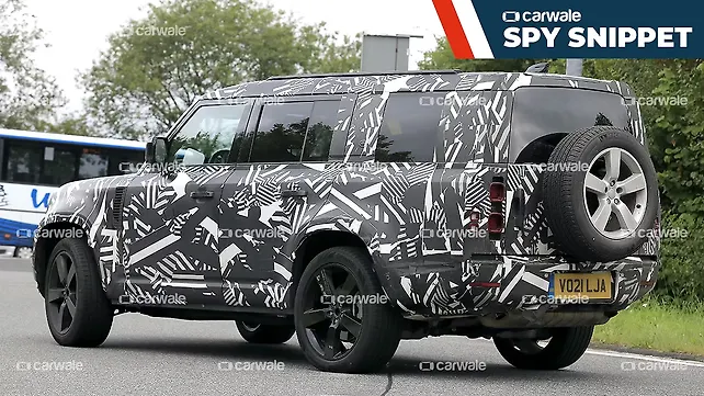 Rear left three quarters Rear left three quarters