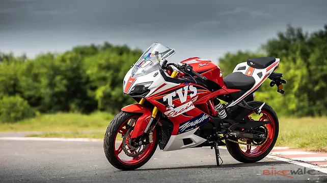TVS Apache RR310 Left Side View TVS Apache RR310 Left Side View