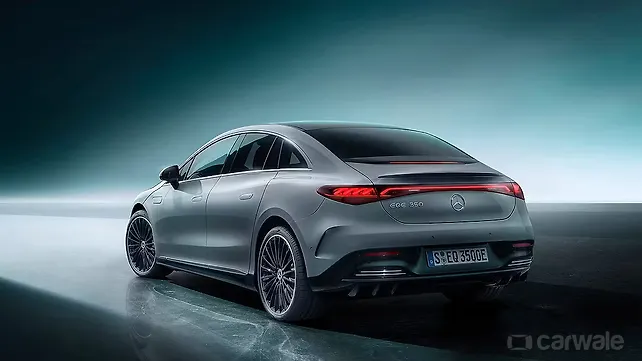 Mercedes-Benz EQS Левая Задняя Три Четверти Mercedes-Benz EQS Левая Задняя Три Четверти