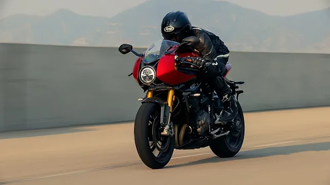 Triumph Speed Triple 1200RR Left Front Three Quarter Triumph Speed Triple 1200RR Left Front Three Quarter