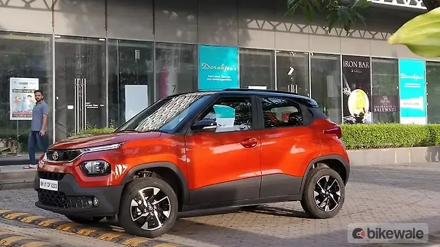 Tata Punch Left Front Three Quarter Tata Punch Left Front Three Quarter