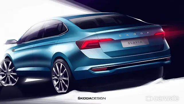 Skoda Slavia Левая Задняя Три Четверти Skoda Slavia Левая Задняя Три Четверти
