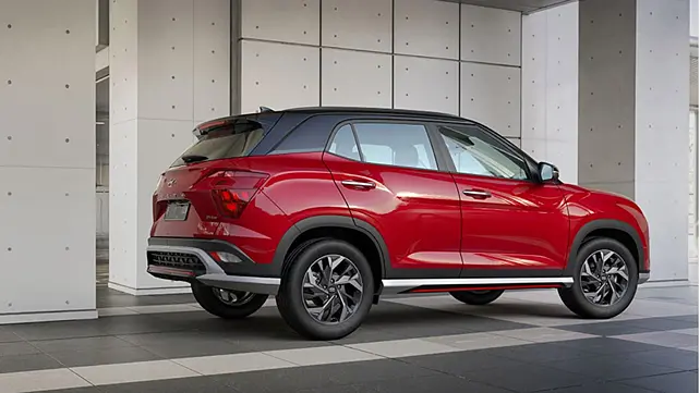 Hyundai Creta Facelift Right Rear Three Quarter Hyundai Creta Facelift Right Rear Three Quarter