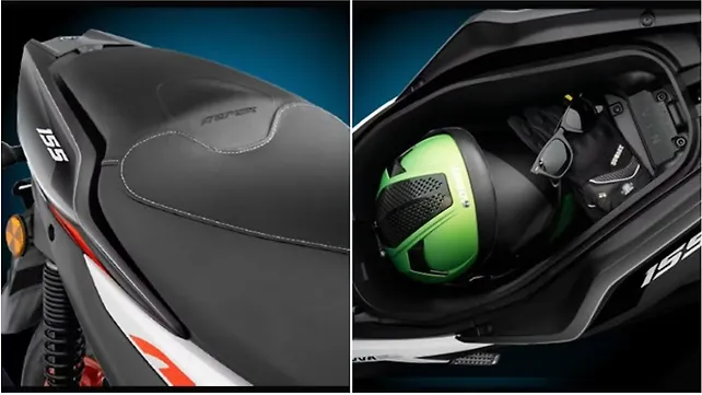 Yamaha Aerox 155 Underseat Storage Yamaha Aerox 155 Underseat Storage
