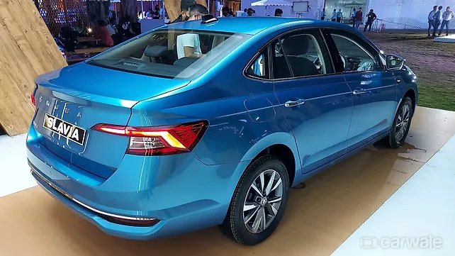 Skoda Slavia Right Rear Three Quarter Right Rear Three Quarter