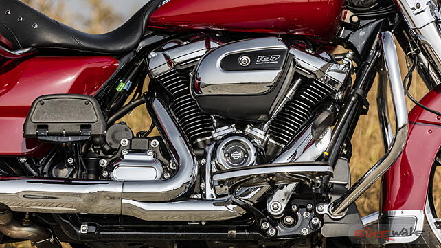 Harley-Davidson Road King Engine From Right
