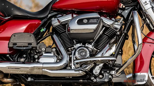 Harley-Davidson Road King Engine From Right