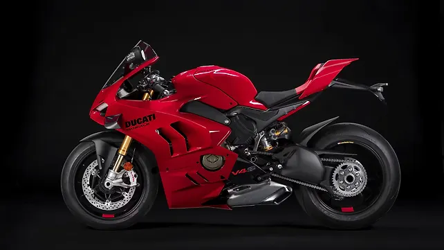 Ducati Panigale V4 Left Side View Ducati Panigale V4 Left Side View