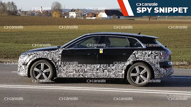 Audi e-tron, вид слева Audi e-tron, вид слева
