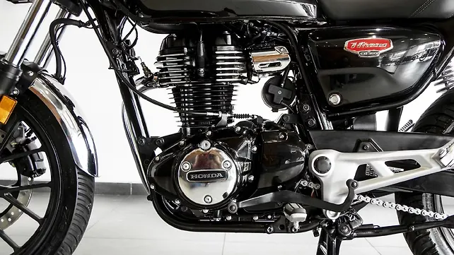 Honda Hness CB350 Engine From Left Honda Hness CB350 Engine From Left