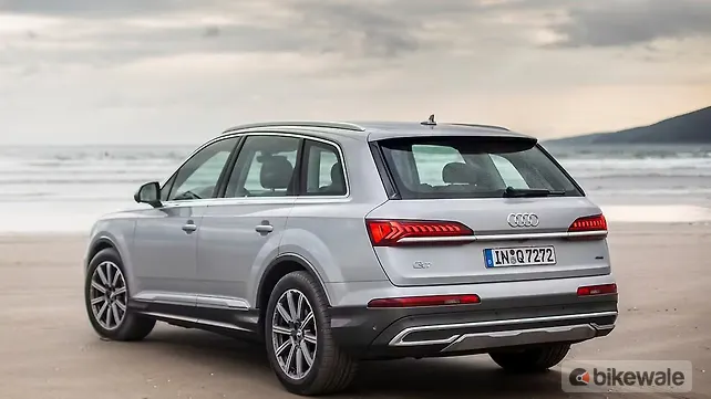Audi Q7 Facelift Left Rear Three Quarter Audi Q7 Facelift Left Rear Three Quarter