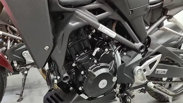 Honda CB300R Engine From Left Honda CB300R Engine From Left