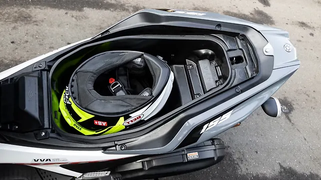 Yamaha Aerox 155 Underseat Storage