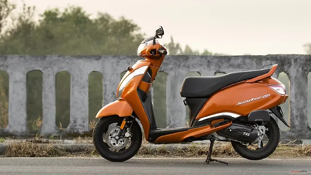 TVS Jupiter 125 Left side view TVS Jupiter 125 Left side view