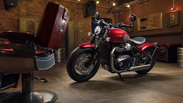 Triumph Left Side View Triumph Left Side View