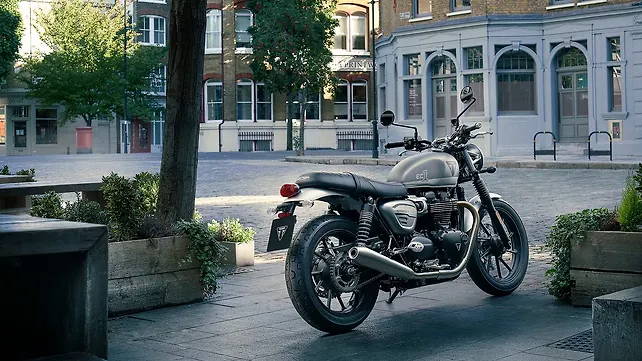 Triumph Street Twin Right Rear Three Quarter Triumph Street Twin Right Rear Three Quarter