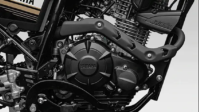 Yamaha MT 15 Engine From Left