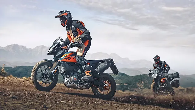 KTM 390 Adventure Left Side View KTM 390 Adventure Left Side View