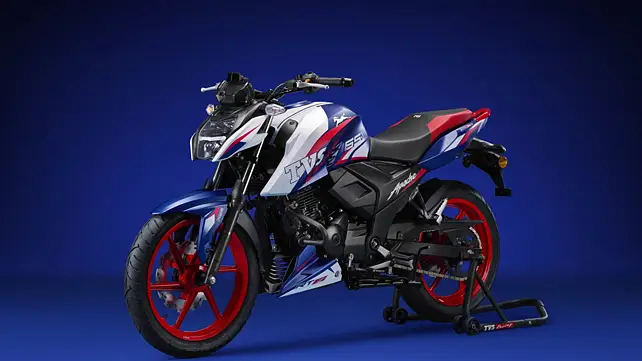 TVS Apache RTR 165RP Left Side View TVS Apache RTR 165RP Left Side View